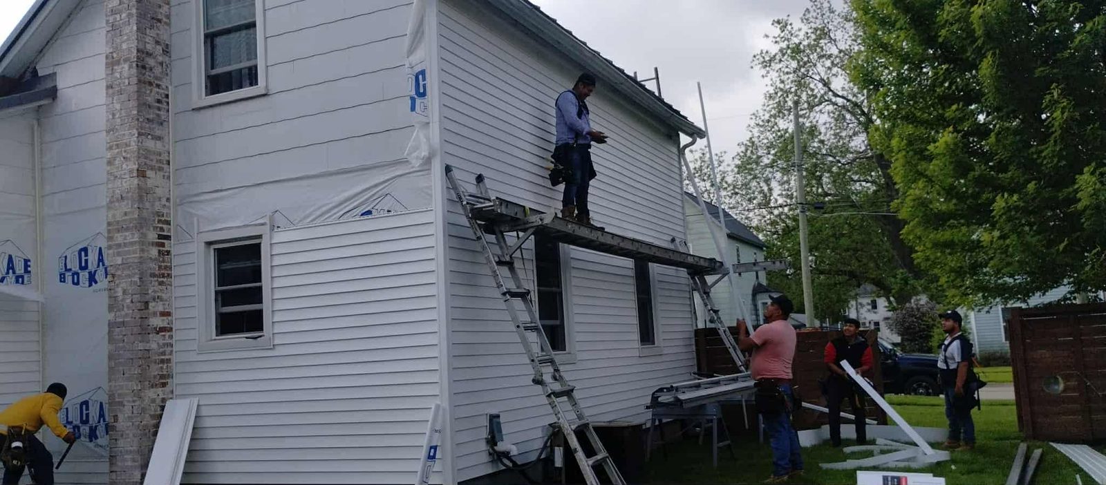 Tear-Off In Progress, Iowa City, Michel Cuevas Home Improvement